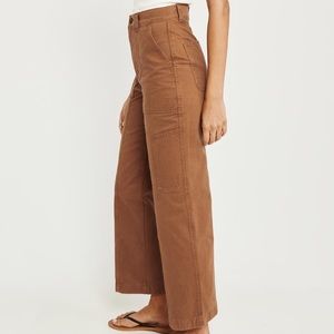 Abercrombie & Fitch Utility Straight Leg Pants